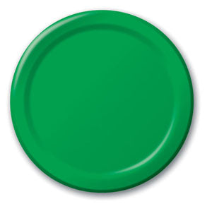 Emerald Green Dinner Plates Paper 23cm