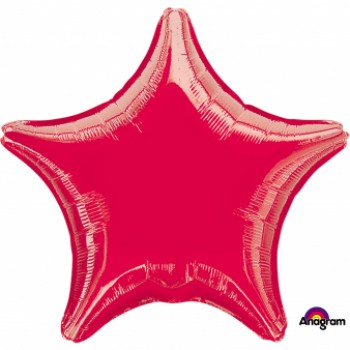45cm Standard Star XL Metallic Red S15